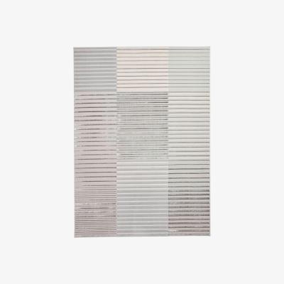 Furniture Village Linea Rug - Grey Ivory