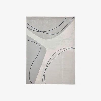 Furniture Village Juno Rug - 80cm-x-150cm - Grey/Blue