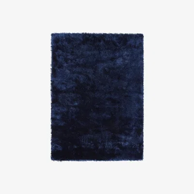 Furniture123 Navy Shaggy Rug - 170x120cm - Ripley