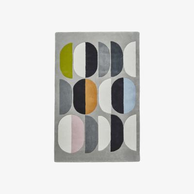 Furniture123 Inaluxe Composition Multi Coloured Patterned Rug - 120x170cm