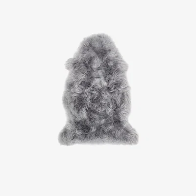 Furniture123 Ripley Genuine Sheepskin Grey Rug - Single 95x65cm