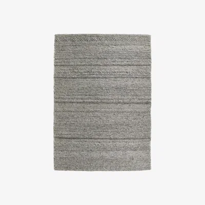 Furniture123 Ripley Chunky Knit Rug in Natural Grey - 120x170cm