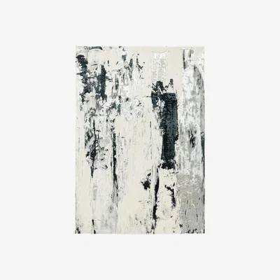 Furniture123 Large Black and Grey Rug - 200x290cm - Astral