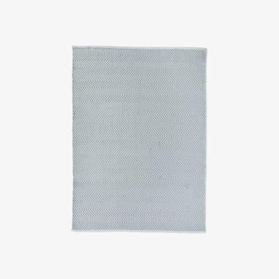 Furniture123 Large Grey Woven Herringbone Indoor/Outdoor Rug - 160 x 230 - Ripley