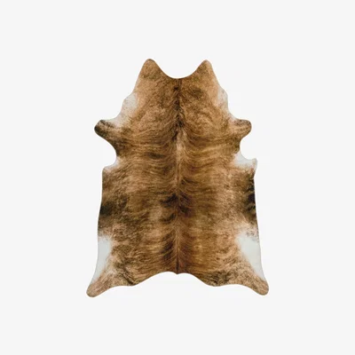 Furniture123 Brown Faux Cowhide Rug - 190x240cm