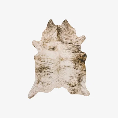 Furniture123 Light Brown Faux Cowhide Rug - 190x240cm