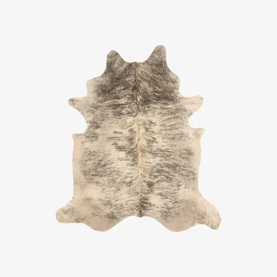 Furniture123 Rodeo Genuine Cowhide Rug in Grey - 180x230cm