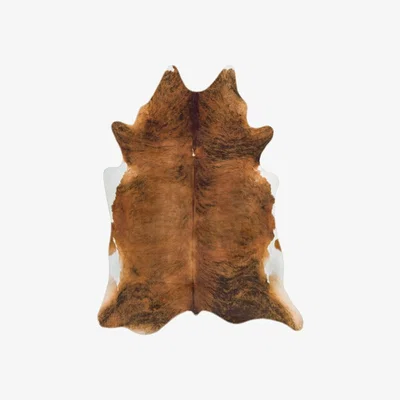 Furniture123 Brown Faux Cow Print Rug - 190x240cm