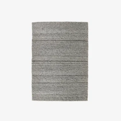 Furniture123 Ripley Grey Chunky Knit Rug 160x230cm