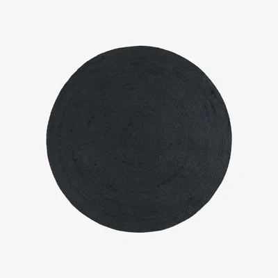 Furniture123 Nico Indoor/Outdoor Charcoal Grey Round Rug - 200x200cm