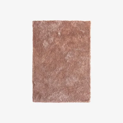 Furniture123 Pink Shaggy Rug - 170x120cm - Ripley