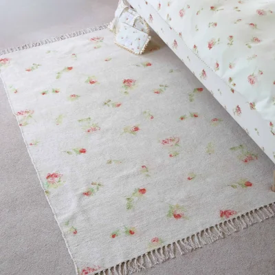 French Bedroom Nostalgic Rose Rug
