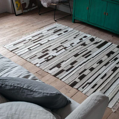 Graham & Green Graham and Green Elda Cotton Rug 200 x 140cm