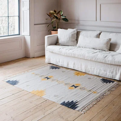 Graham & Green Idris Cotton Rug 120 x 180cm