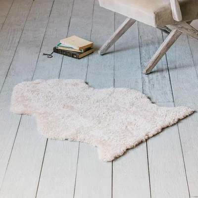 Graham & Green Curly Oyster Sheepskin