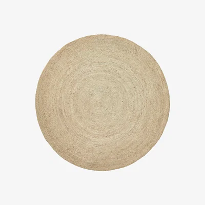 Graham & Green Natural Round Jute Rug