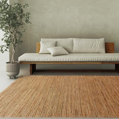 Habitat Asiatic Oakley Natural Flatweave Rug - 170x120cm