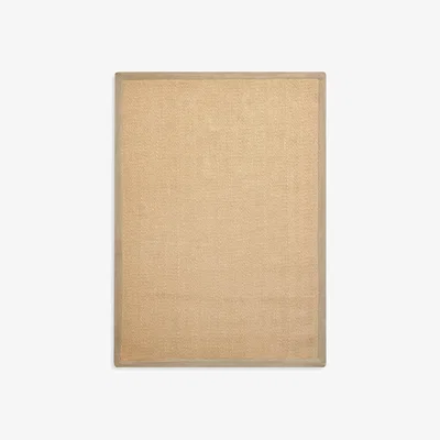 Habitat Habitat Herringbone Neutral Boarder Jute Rug - 230x160cm