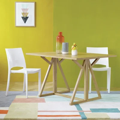 Habitat Habitat Quentin Wool Shaggy Rug - 140x200cm - Multicoloured