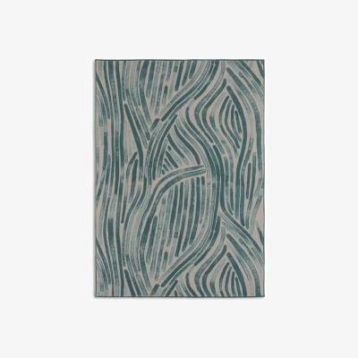 Habitat Habitat Herbalist Flatweave Rug - 120X170cm - Blue & White
