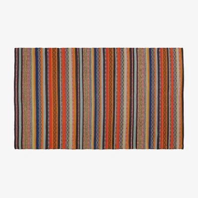 Habitat Habitat Edith Cotton Wool Rug - 120 x 180cm - Multicoloured