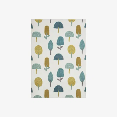 Habitat Habitat Mid Century Trees Cut Pile Rug - 120x170cm - Multi