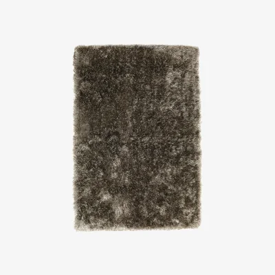 Habitat Habitat Luxury Plain Shagy Rug - 120x170cm - Dove Grey