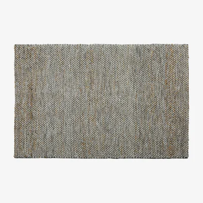 Habitat Habitat Gibbins Flatweave Wool Rug - 200x300 - Grey