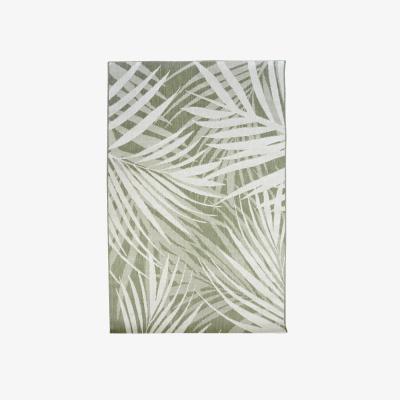 Habitat Tropical Leaf Green Indoor Outdoor Rug