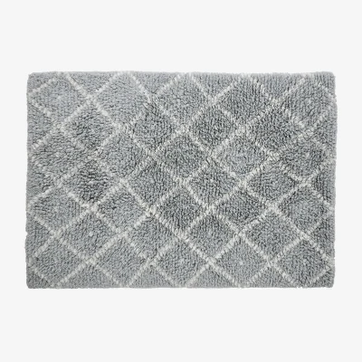 Habitat Habitat Berber Flatweave Wool Rug - 170x240cm - Light Grey