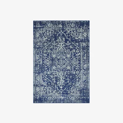 Habitat Asiatic Nova Abstract Rectangular Rug - 120x170cm - Blue