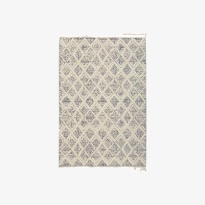 Habitat Habitat Dark Sands Patterned Reversible Rug - Blue
