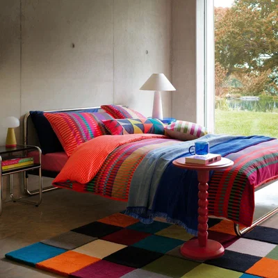 Habitat Habitat Archive Patch Wool Rug - 170x120cm