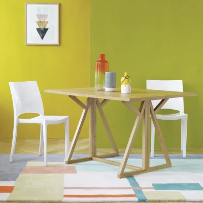 Habitat Habitat Quentin Wool Shaggy Rug - 170x240cm - Multicoloured