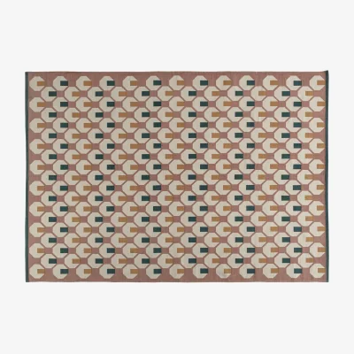 Habitat Habitat Octo Flatweave Rug - 120 x 180cm - Pink