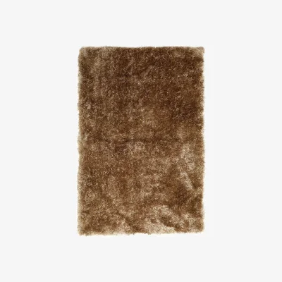 Habitat Habitat Luxury Plain Shaggy Rug - 160x230cm - Gold