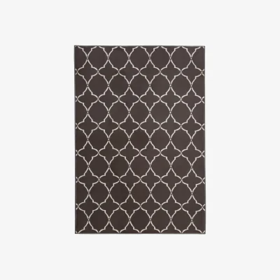 Habitat Habitat  Trellis Cut Pile Rug - 120x170cm - Grey