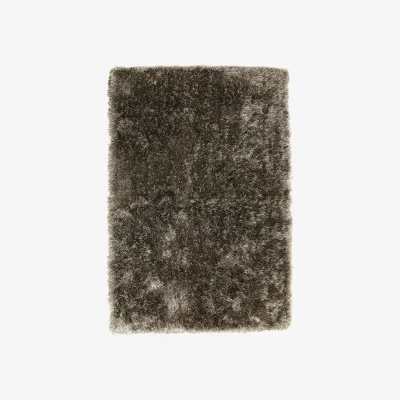 Habitat Habitat Luxury Plain Shaggy Rug - 160x230cm - Dove Grey
