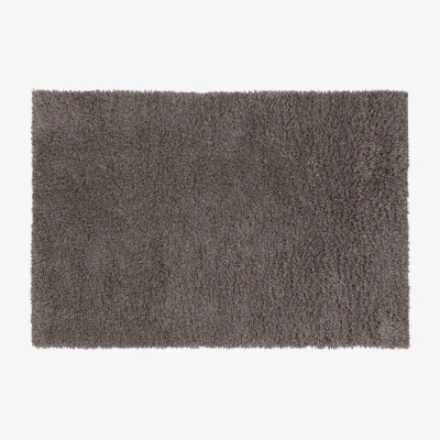Habitat Habitat Gus Cut Pile Wool Rug - 160 x 230cm - Grey
