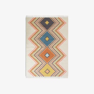 Habitat Habitat Traditional Flatweave Wool Rug - Multi - 120x160cm