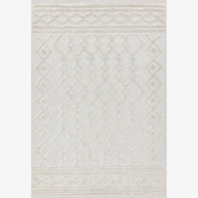 Habitat Asiatic Salta Geometric In & Outdoor Rug - 160x230cm - Cream