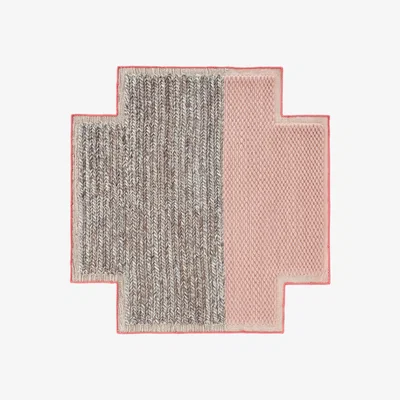 Heal's Gandia Blasco Mangas Plait Rug Pink 160cm x 160cm - Heal's UK Furniture