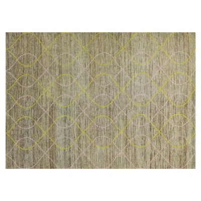 Heal's Dac Rugs Ripple Rug Raspberry 170 x 240cm - Heal's UK Furniture