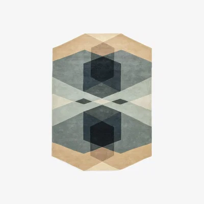 Heal's Linie Design Reflect Rug Dark Blue 200 x 300cm - Heal's UK Furniture