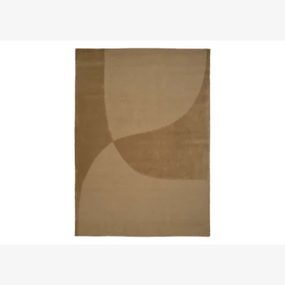 Heal's Linie Design Split Plains Rug Mustard 140 x 200cm