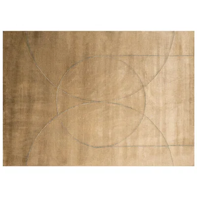 Heal's Linie Design Circulus Rug Gold 200cm x 300cm - Heal's UK Furniture