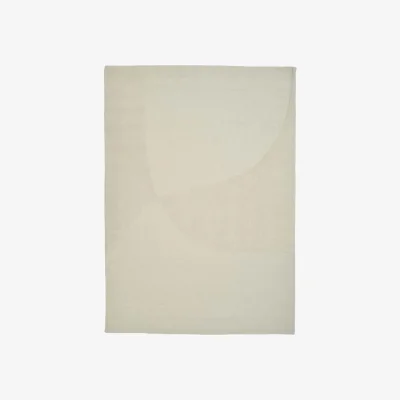 Heal's Linie Design Split Plains Rug White 250 x 350cm