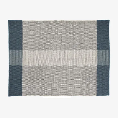 Heal's Linie Design Pomezia Rug Petrol 140 x 200 - Heal's UK Furniture