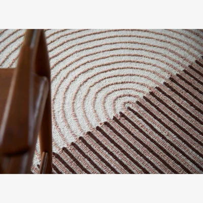 Heal's GAN Ply Round Rug Pink d245cm