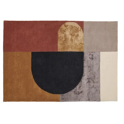 Heal's Linie Design Vilia Mustard Rug 140 x 200cm - Heal's UK Furniture